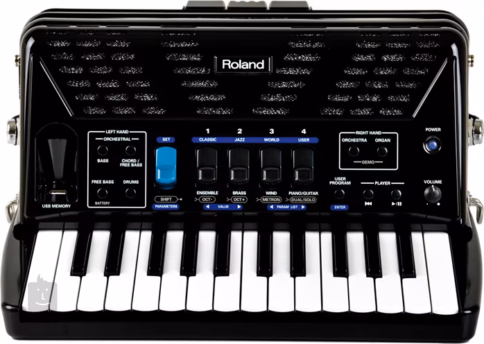 Roland FR-1X BK - Digitales Akkordeon, V-Accordion