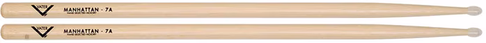 Vater 7A Manhattan Nylon - Hickory-Drumsticks