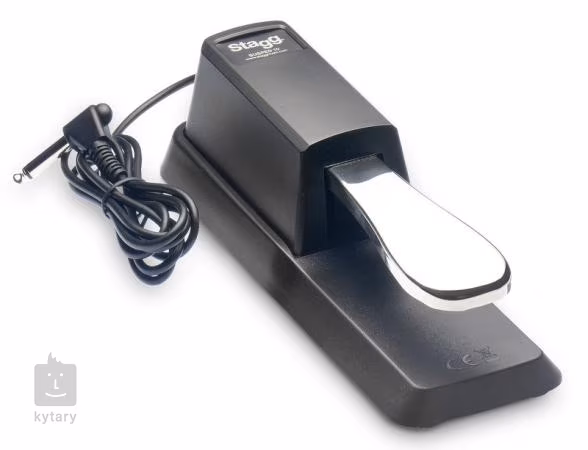 Stagg SUSPED 10 - Sustain Pedal mit Polaritätsumschalter