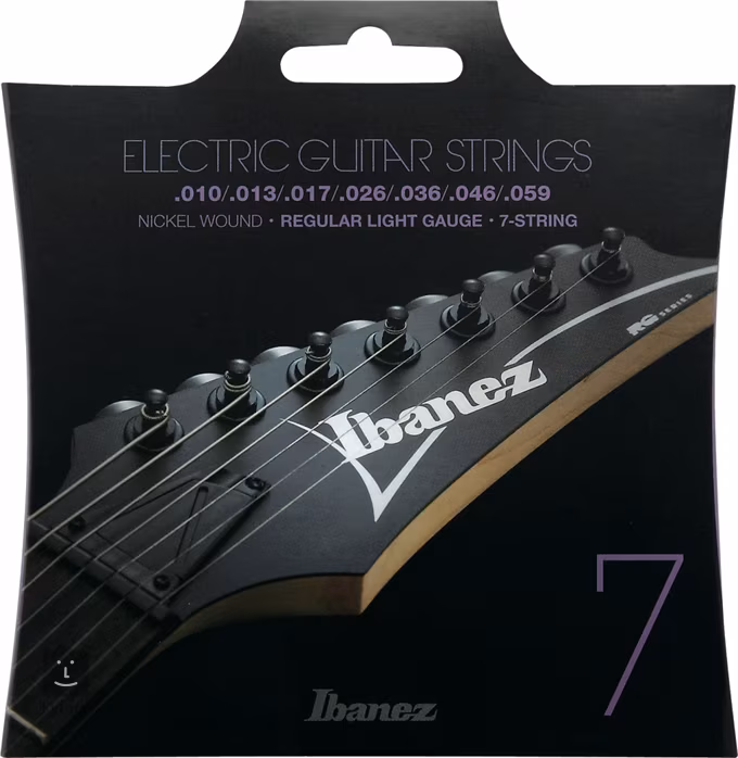 Ibanez IEGS71 - Saiten für siebensaitige E-Gitarre