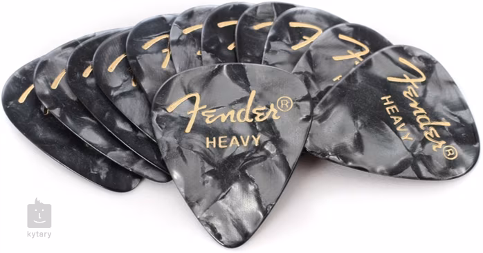 Fender Heavy Black Moto - Plektren