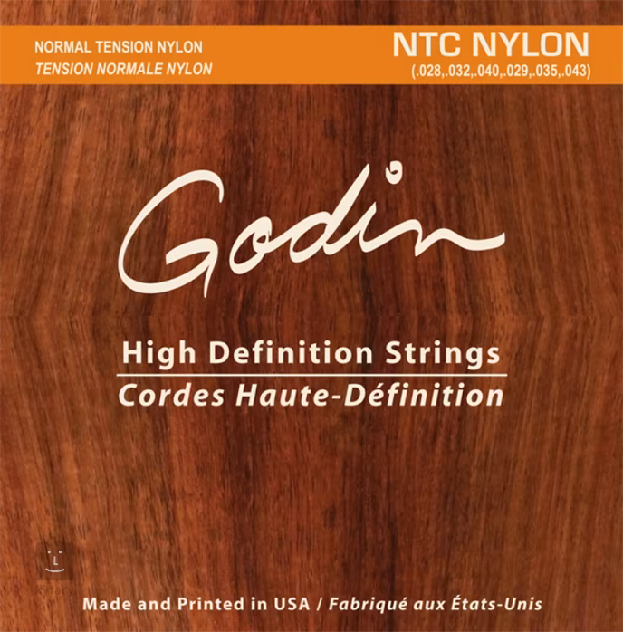 Godin Nylon Normal Tension - Nylon-Saiten für klassische Gitarre
