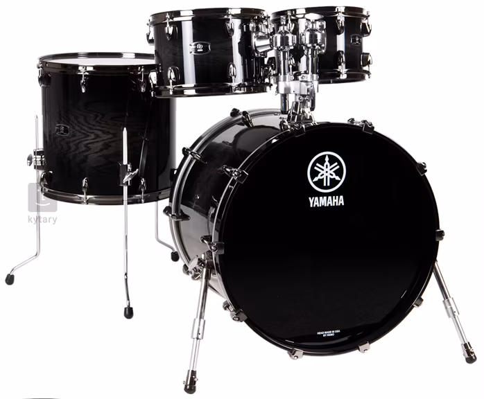 Yamaha Live Custom rock set Black shadow sunburst - Schlagzeug