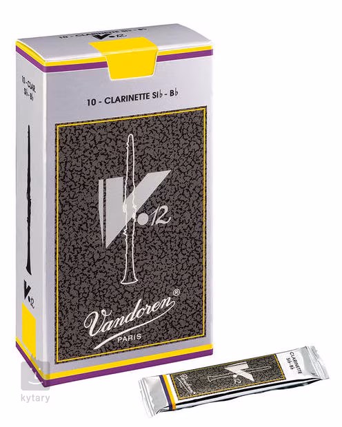 Vandoren Bb Clarinet V12 2.5 - box - Klarinettenblätter
