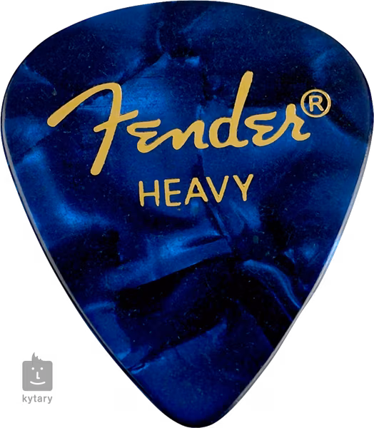 Fender Heavy Blue Moto - Plektren