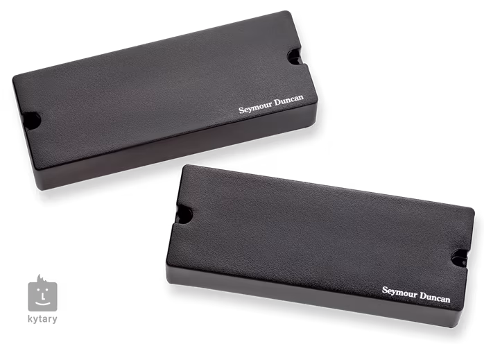 Seymour Duncan AHB-1S 8 BLK Blackouts 8-String Active Mount Set - Tonabnehmer-Set für E-Gitarre