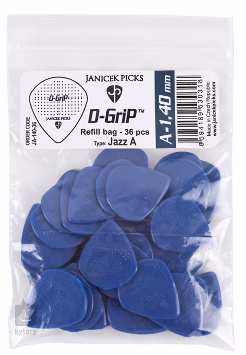 D-GriP Jazz A 1.40 36 pack - Plektren
