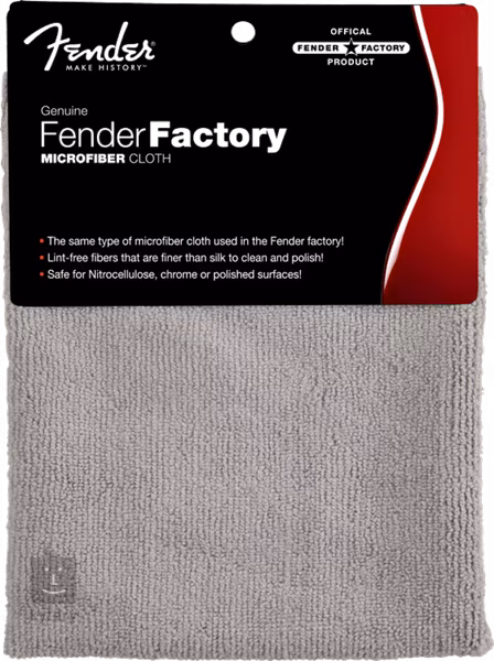 Fender Factory Microfiber Cloth - Reinigungstuch