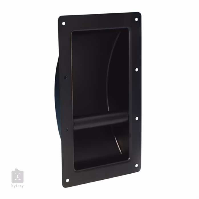 Adam Hall 3400 Bar Handle steel black powder-coated - Flight-Case-Zubehör