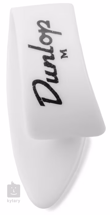 Dunlop Thumbpicks White M - Daumenplektren