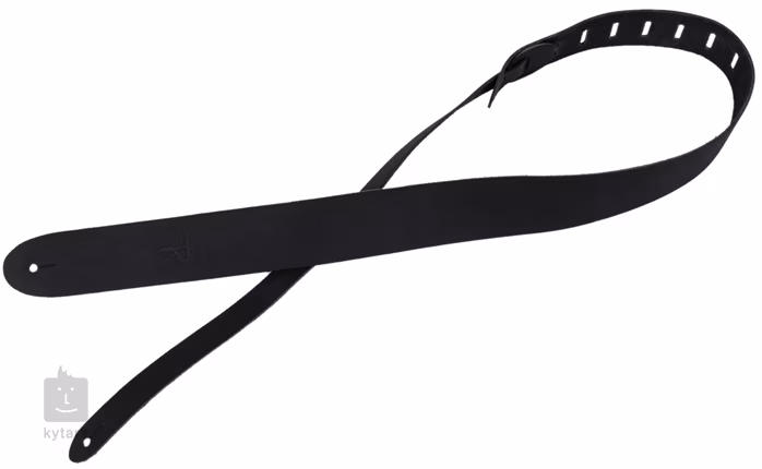 Perri's Leathers 177 Basic Leather Black - Gitarrengurt