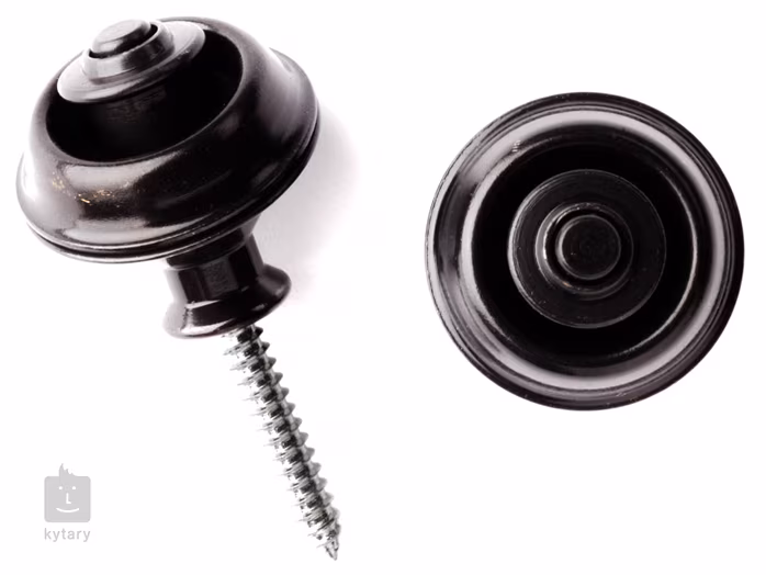 Dunlop Straplok Dual Design Black - Security Locks für Gurt