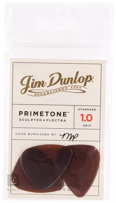 Dunlop Primetone Standard 1.0 with Grip - Plektren