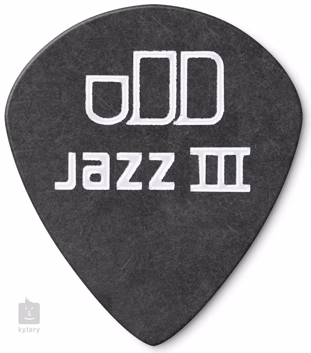 Dunlop Tortex Pitch Black Jazz III 0.5 - Plektren