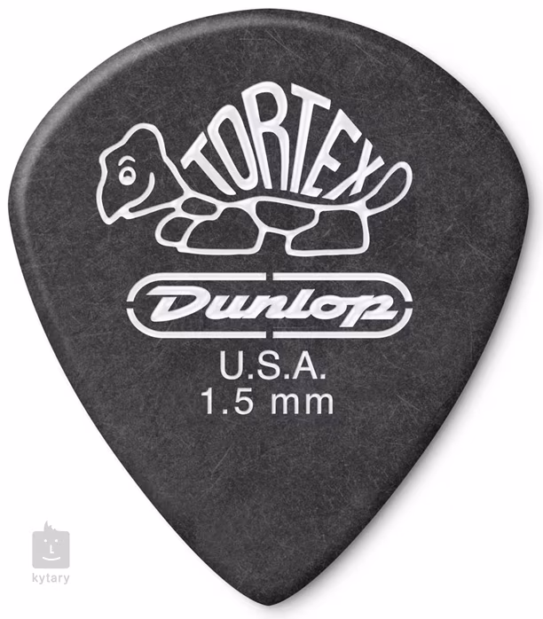 Dunlop Tortex Pitch Black Jazz III 1.5 - Plektren