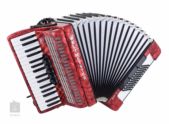 Weltmeister Achat III 72 red - Tastenakkordeon