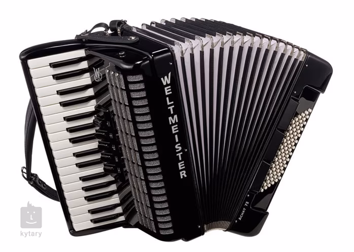 Weltmeister Achat III 72 black - Tastenakkordeon