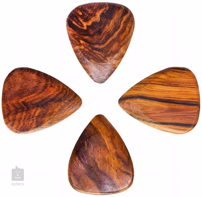 Timber Tones Burma Padauk 4 Pcs - Plektren