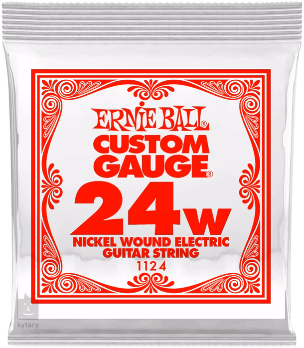 Ernie Ball 1126 Nickel Wound Single .024 - Saite für E-Gitarre