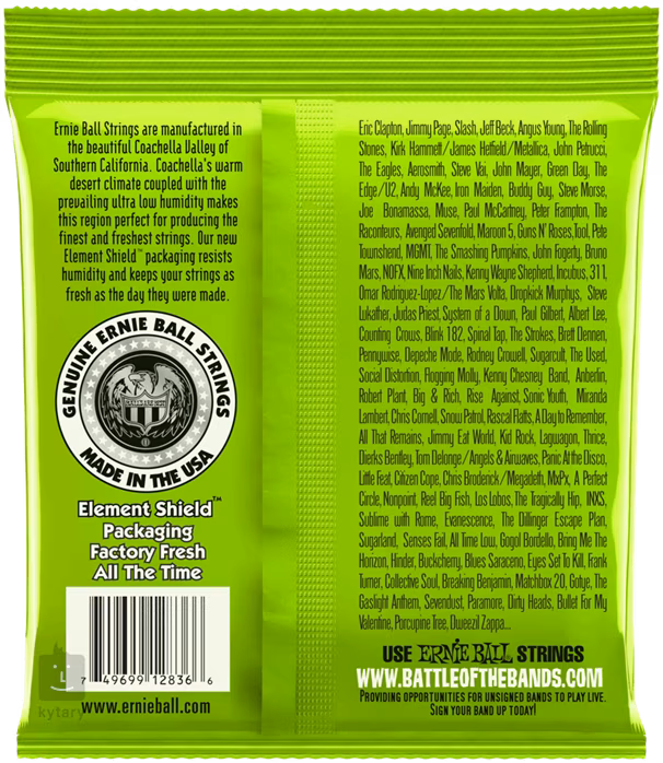 Ernie Ball 2836 Regular Slinky Nickel Wound 5-String Electric Bass 45-130 - Saiten für fünfsaitigen Bass