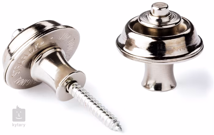 Dunlop Straplok Original Nickel - Security Locks für Gurt