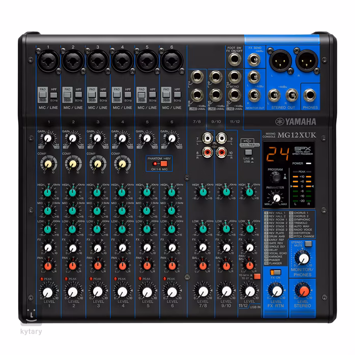 Yamaha MG12XUK - Analoges Mischpult