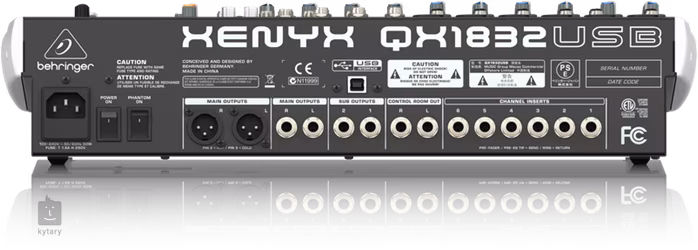 Behringer QX1832USB - Analoges Mischpult