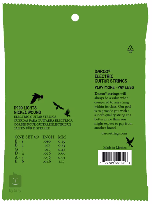 Darco D920 Lights - Saiten für E-Gitarre