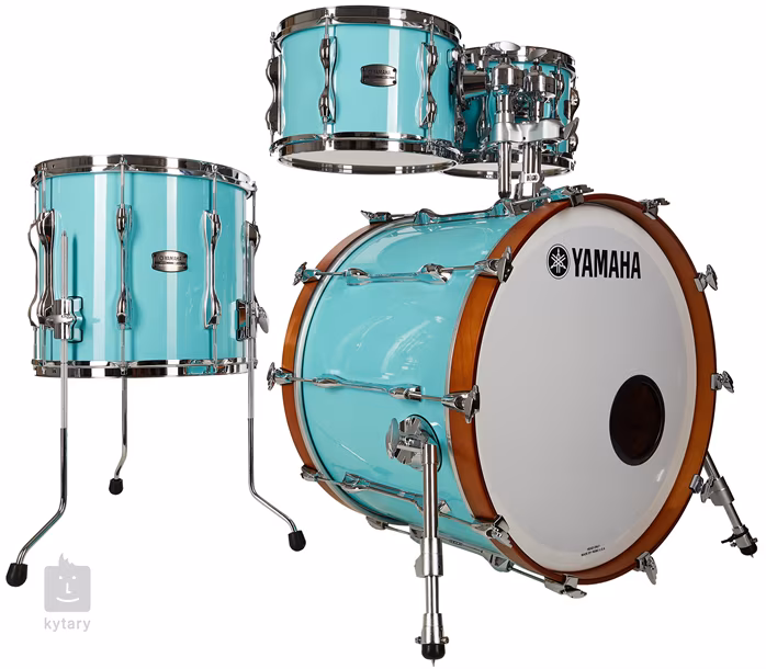 Yamaha Recording Custom Surf Green Fusion Set - Schlagzeug