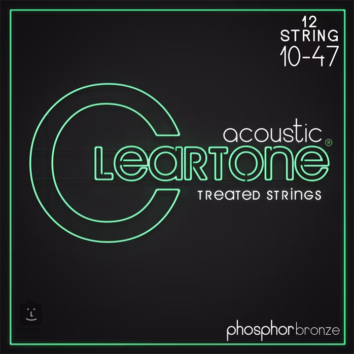 Cleartone Phosphor Bronze 12-String 10-47 Light - Saiten für zwölfsaitige Gitarre