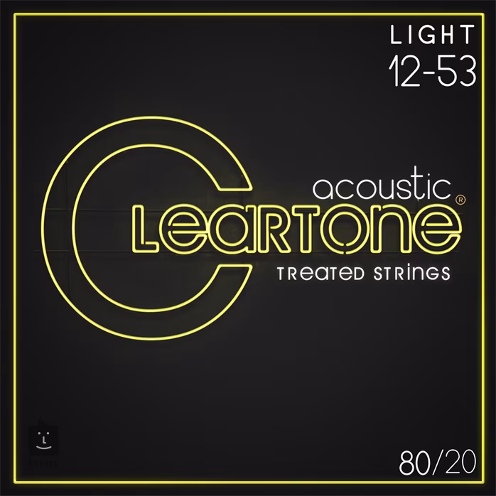 Cleartone 80/20 Bronze 12-53 Light - Stahlseiten für akustische Gitarre