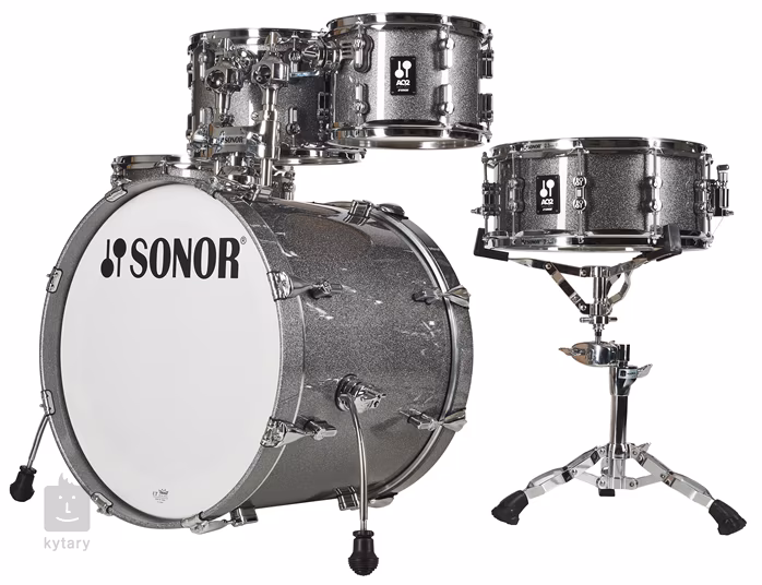 Sonor AQ 2 Studio Set Quartz Titanium - Schlagzeug