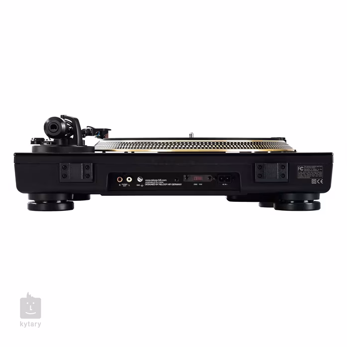 Reloop HiFi TURN 5 - Hi-Fi Plattenspieler mit Direktantrieb