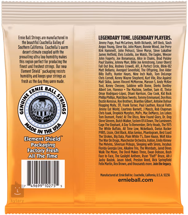 Ernie Ball Ukulele Strings Clear Nylon - Saiten für Sopran-/Konzert-Ukulele