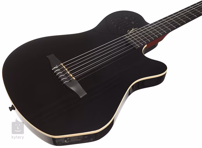 Godin ACS Grand Concert Black HG - Elektroakustische Midi-Gitarre