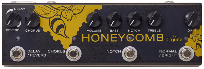 Caline CP-48 Honey Comb (Fast neues) - Gitarren-Multieffekt