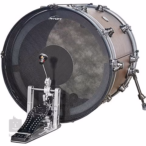 Rtom Black Hole 22" Mesh Pad - Mesh Head Fellsatz für Bass-Trommel