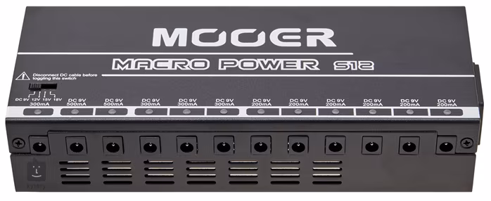 Mooer Macro Power S12 - Multiadapter