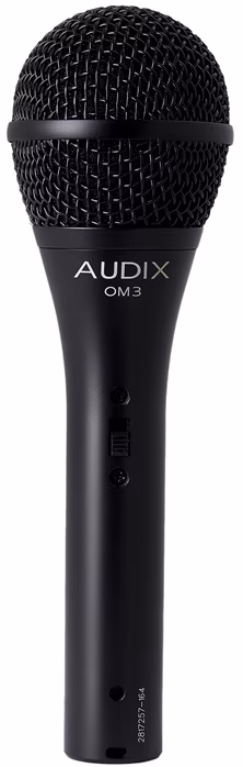 Audix OM3-s - Dynamisches Mikrofon mit Schalter