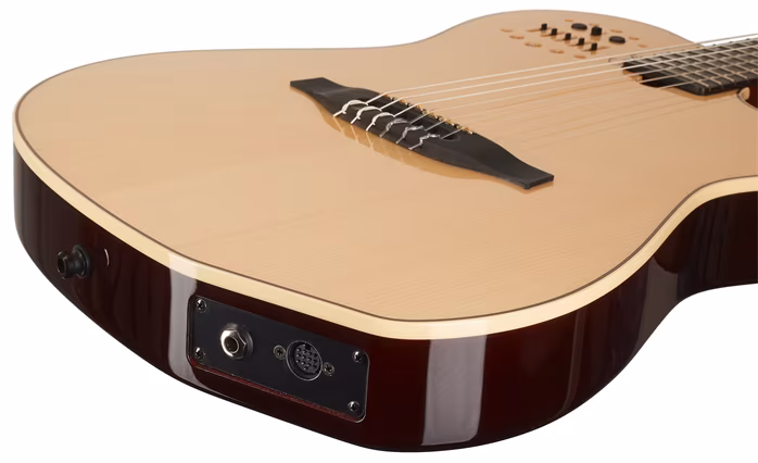 Godin Multiac Nylon SA Natural HG - Elektroakustische Midi-Gitarre