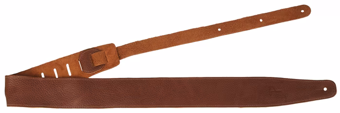 Perri's Leathers 7172 Saddle Leather Guitar Strap Tan - Gitarrengurt
