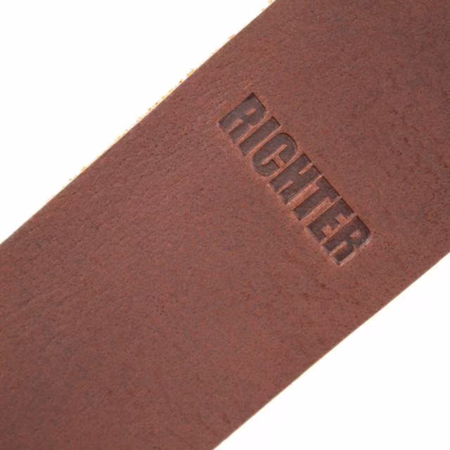 Richter Raw I Punch Brown - Gitarrengurt