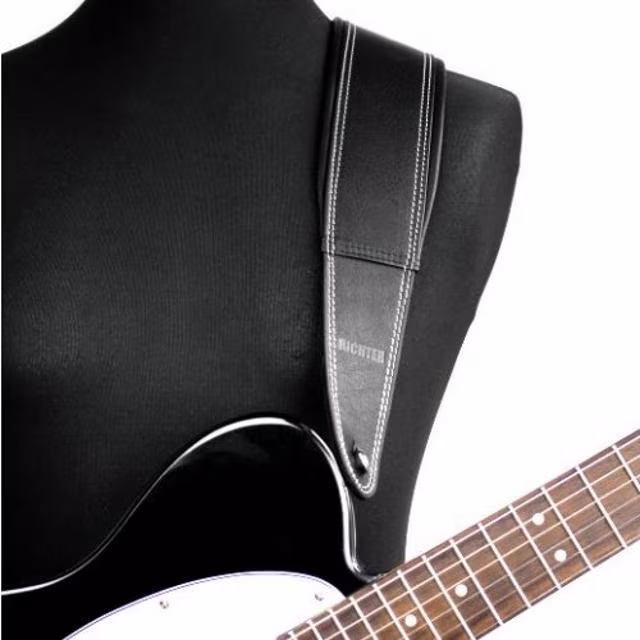 Richter Springbreak I Black/White - Gitarrengurt
