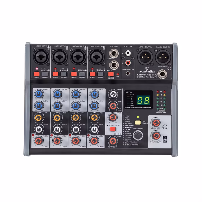 Soundsation MIOMIX 404FX - Analoges Mischpult