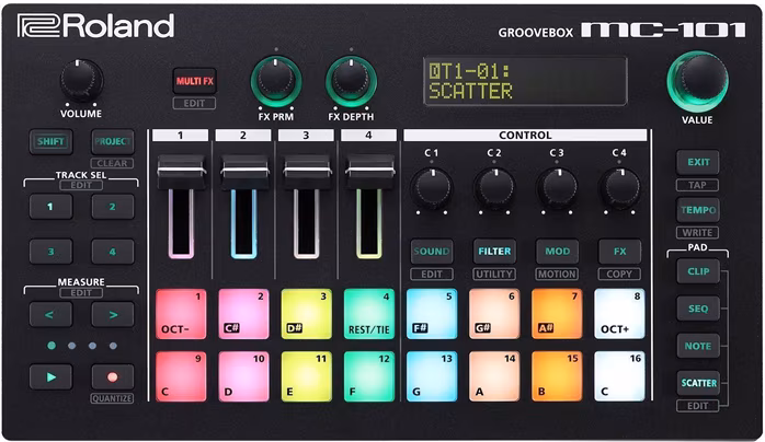 Roland MC-101 (ausgepackt) - Groovebox