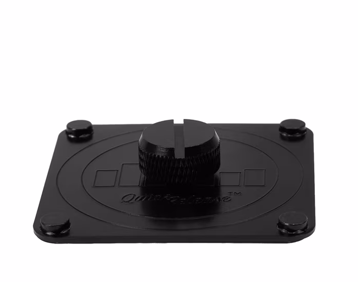 Temple Audio Medium Mounting Plate with Screw - Pedal Fastener