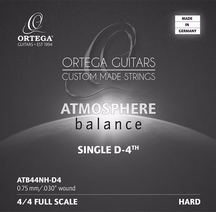 Ortega ATB44NH-D4 - Nylon-Saite für klassische Gitarre