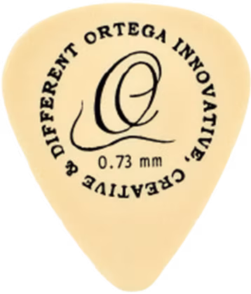 Ortega OGPST12-073 S-Tech Delrin Picks 0.73 mm Sand - Plektren