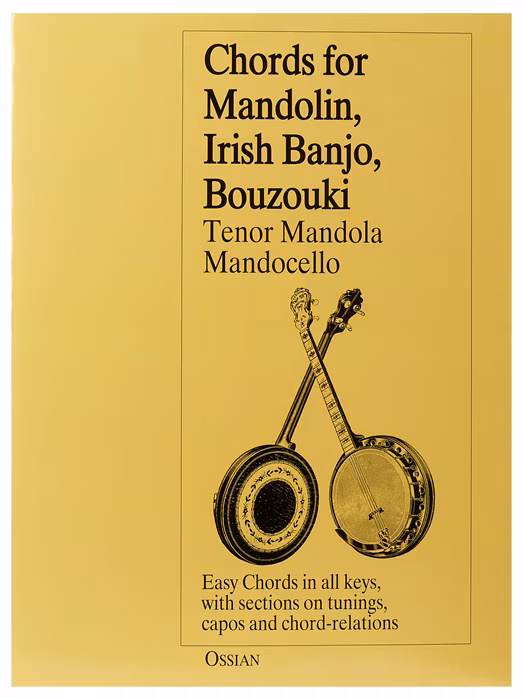MS Chords For Mandolin, Irish Banjo, Bouzouki, Tenor Mandola, Mandocello - Banjoschule für Anfänger