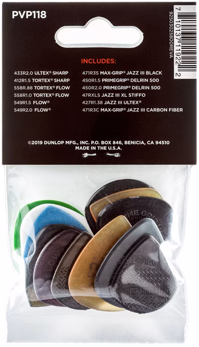 Dunlop Shred Picks Variety Pack - Plektren